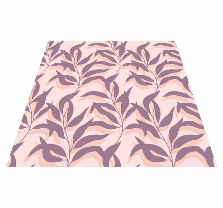 Floral rug palma tropical blush design - TenStickers