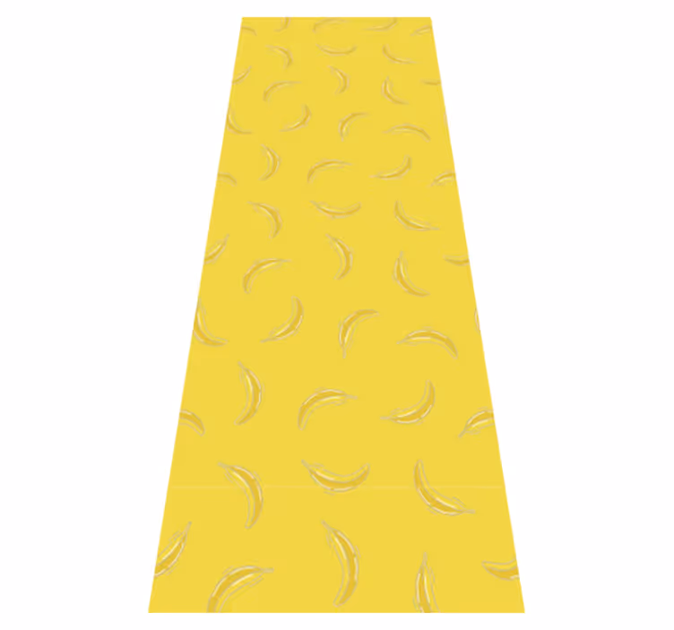 Kitchen vinyl mat in pantone banana yellow - TenStickers