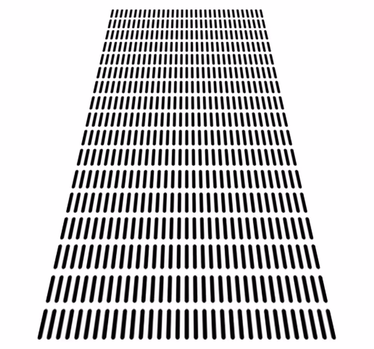 Bathroom mat with minimalistic lines - TenStickers