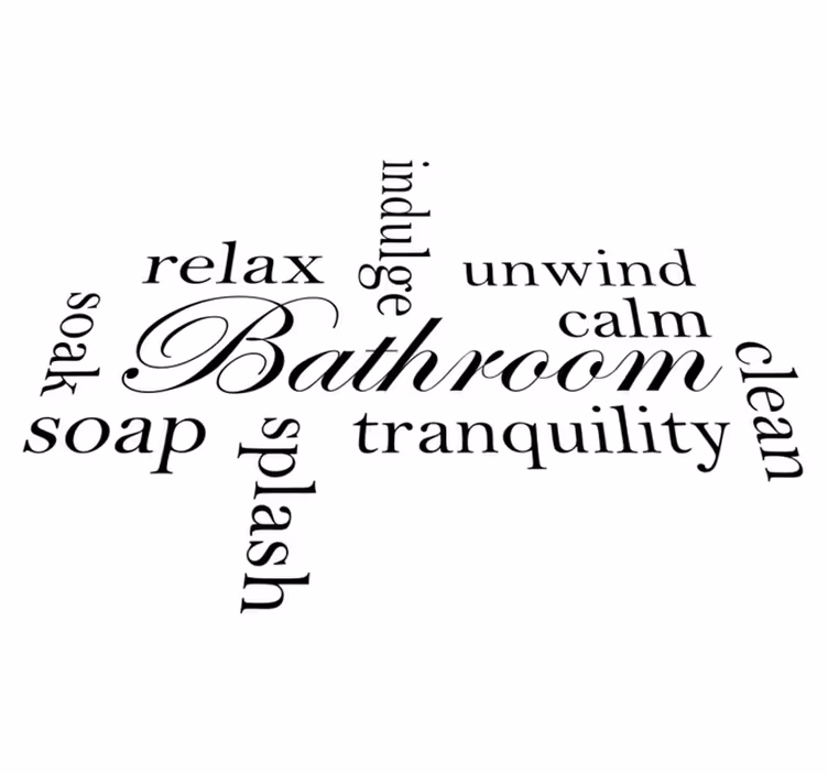 Relaxing bathroom comfort bathroom mat - TenStickers