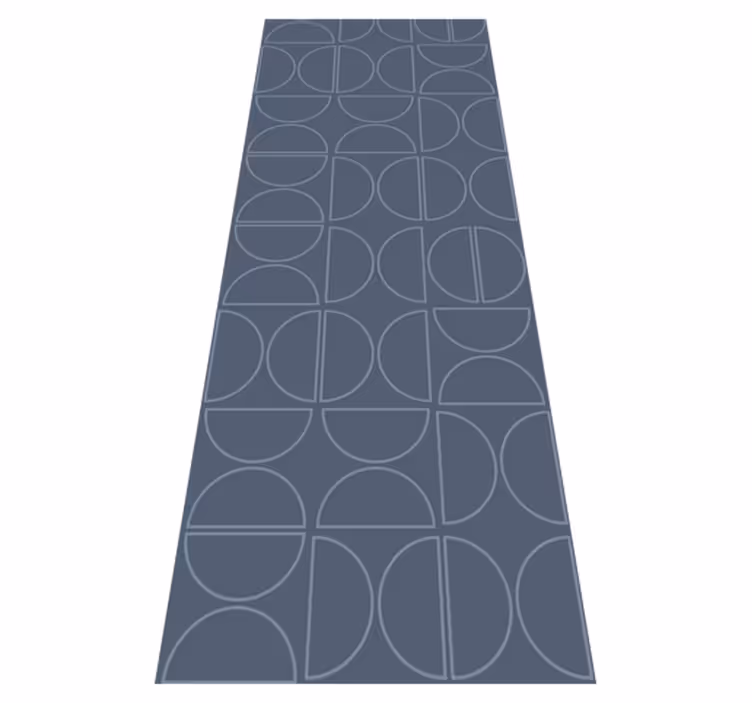 Rasch symmetry curve geometric rug - TenStickers