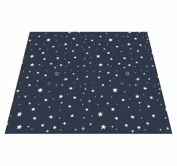 Bedroom carpet night sky design - TenStickers