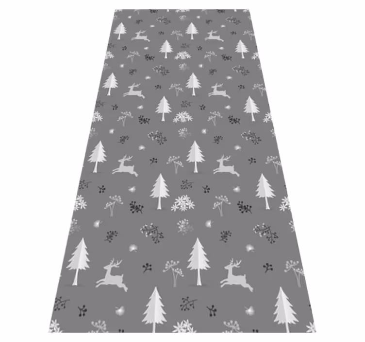 Grey stags bedroom carpet - TenStickers
