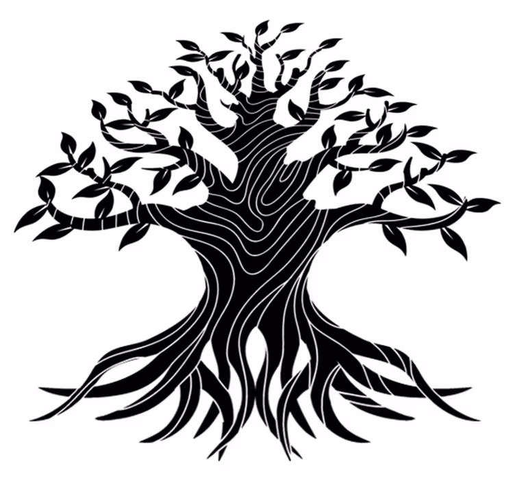 Nature rug tree of life patterns - TenStickers