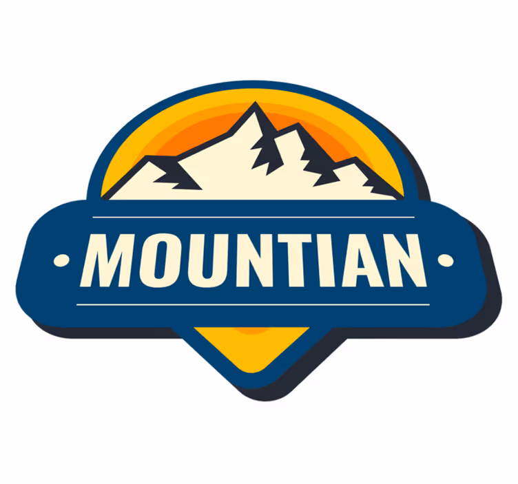 Nature rug for motorhome mountain explorers - TenStickers