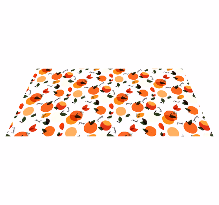 Nature rug fruit-inspired design - TenStickers