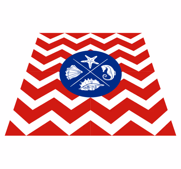 Nature rug seashell ocean design - TenStickers