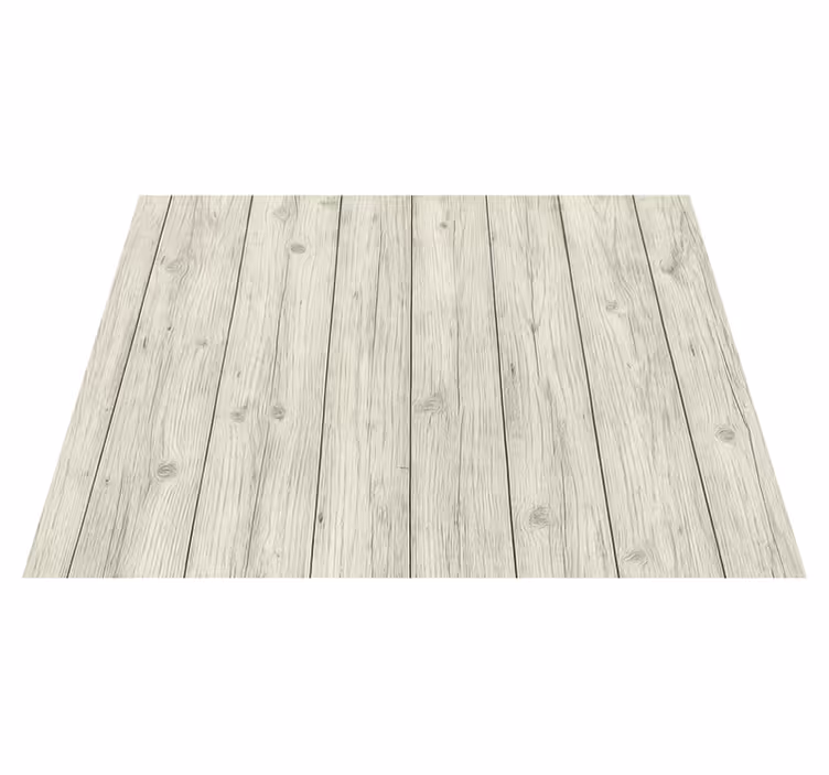 Rustic wood bedroom carpet - TenStickers