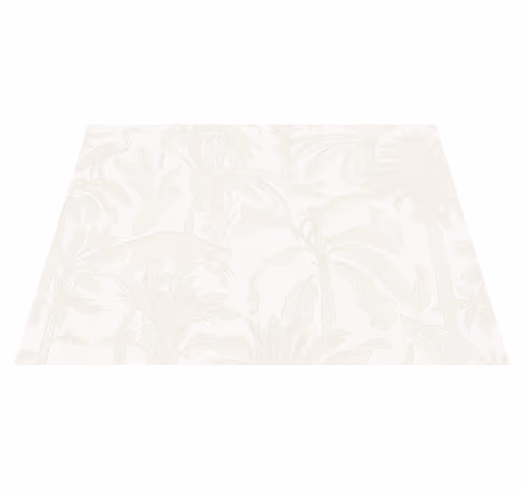 Bedroom carpet in light beige jungle - TenStickers