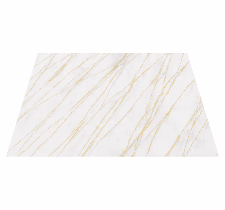 Bedroom carpet in grey marble with gold - TenStickers