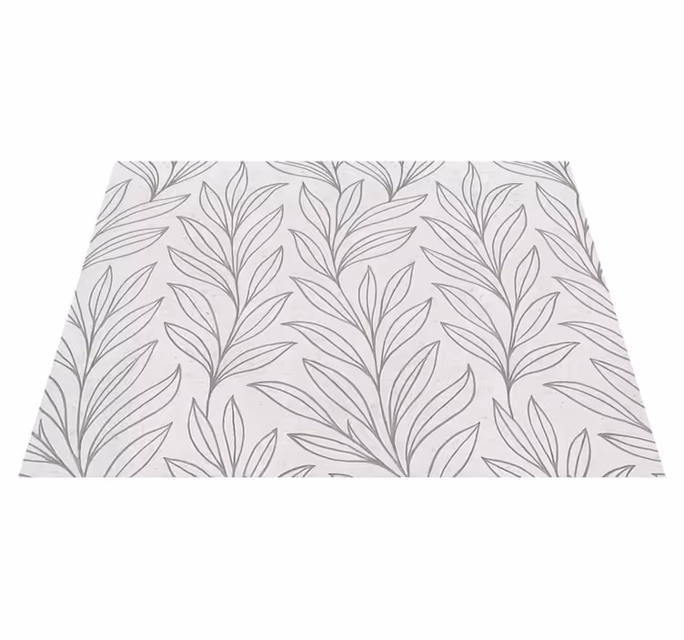 Bedroom carpet in grey cement design - TenStickers