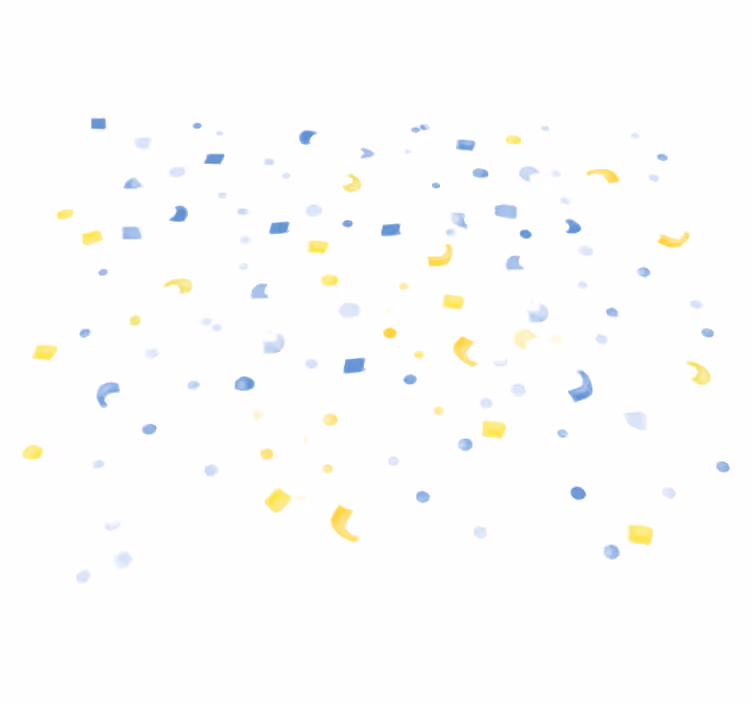 Geometric rug in watercolor confetti design - TenStickers