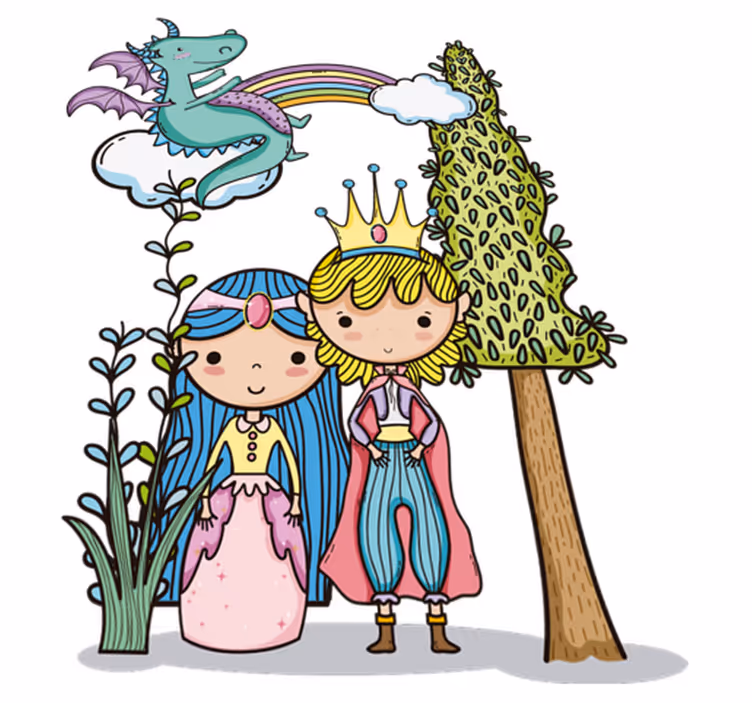 Kids carpet magical world - TenStickers