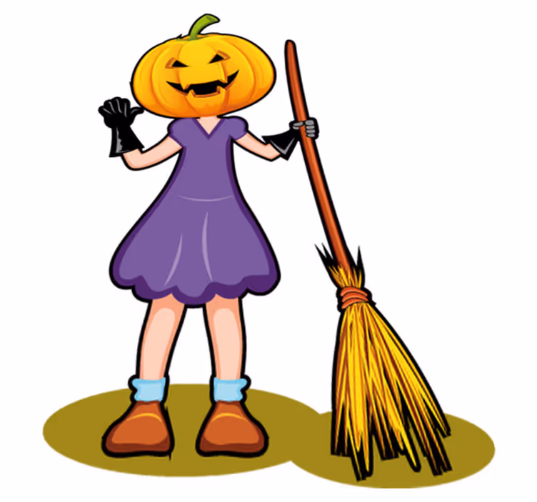 Kids carpet halloween decorative vinyl illustration - TenStickers