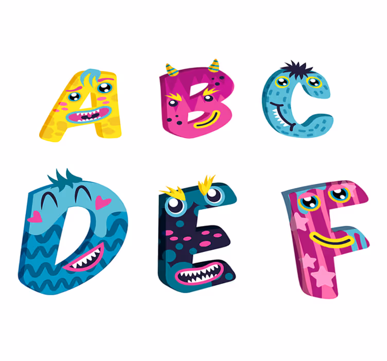 Kids carpet alphabet letters play mat - TenStickers