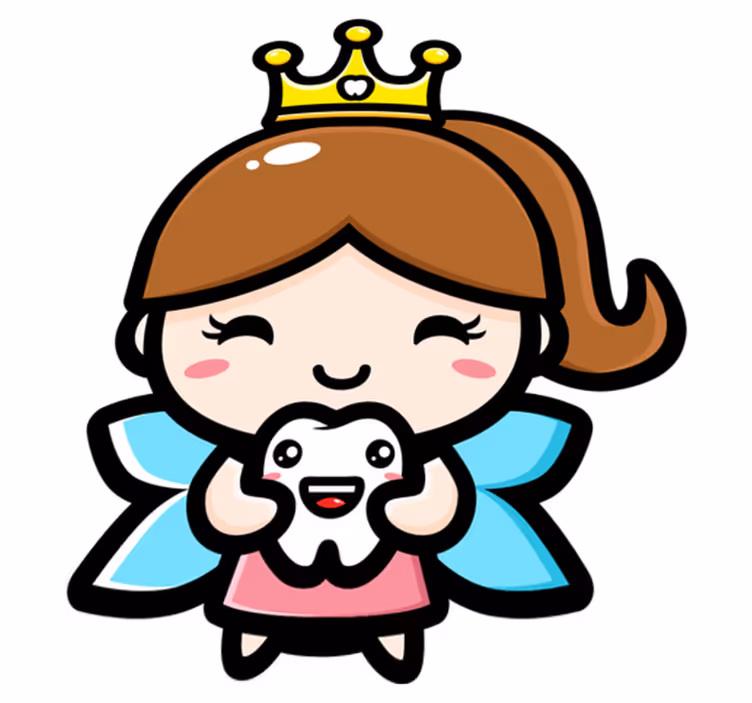 Kids carpet cute design tooth fairy - TenStickers
