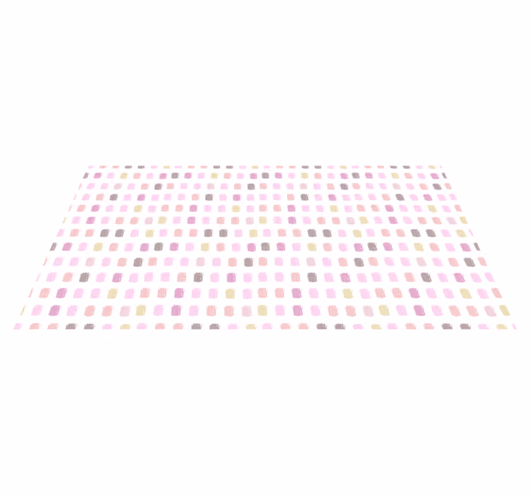 Kids carpet in pink tones painting strokes - TenStickers