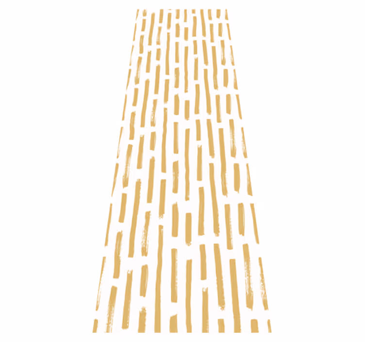 Bathroom mat in light brown brush stroke design - TenStickers