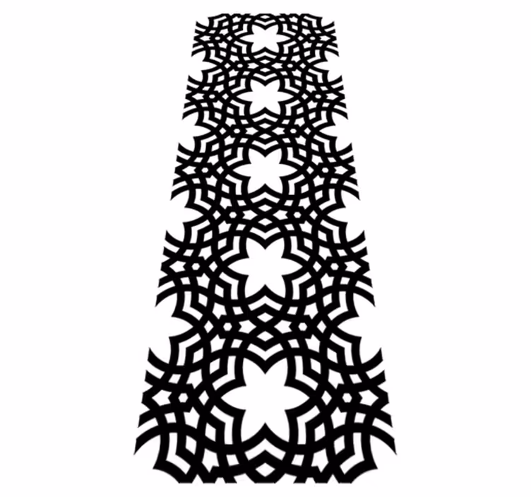 Bathroom mat with saracena texture vinyl design - TenStickers
