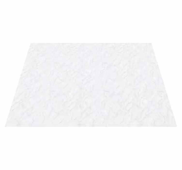 Bedroom carpet white grey marble design - TenStickers