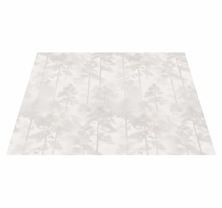 Mysterious foggy forest bedroom carpet - TenStickers