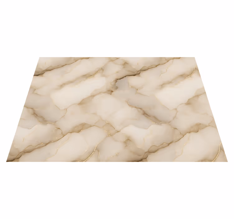 Bedroom carpet luxury white and gold marble - TenStickers