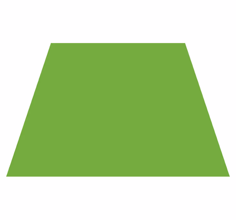 Bedroom carpet green cover for wardrobe - TenStickers