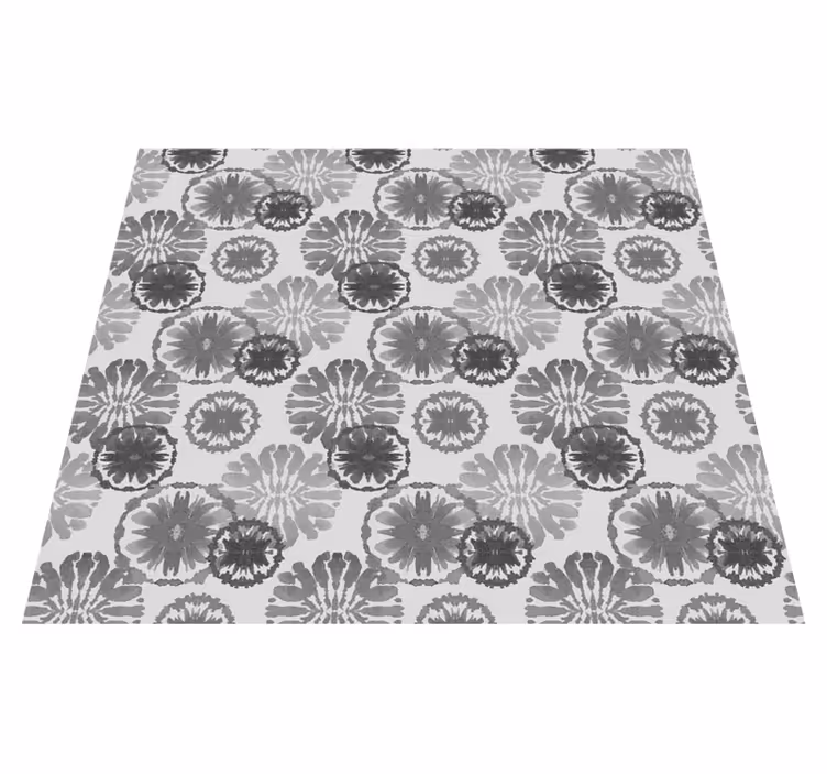 Office carpet in grey painted illusion - TenStickers