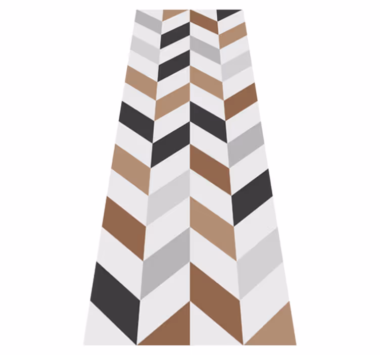 Office carpet colorful geometric blocks - TenStickers