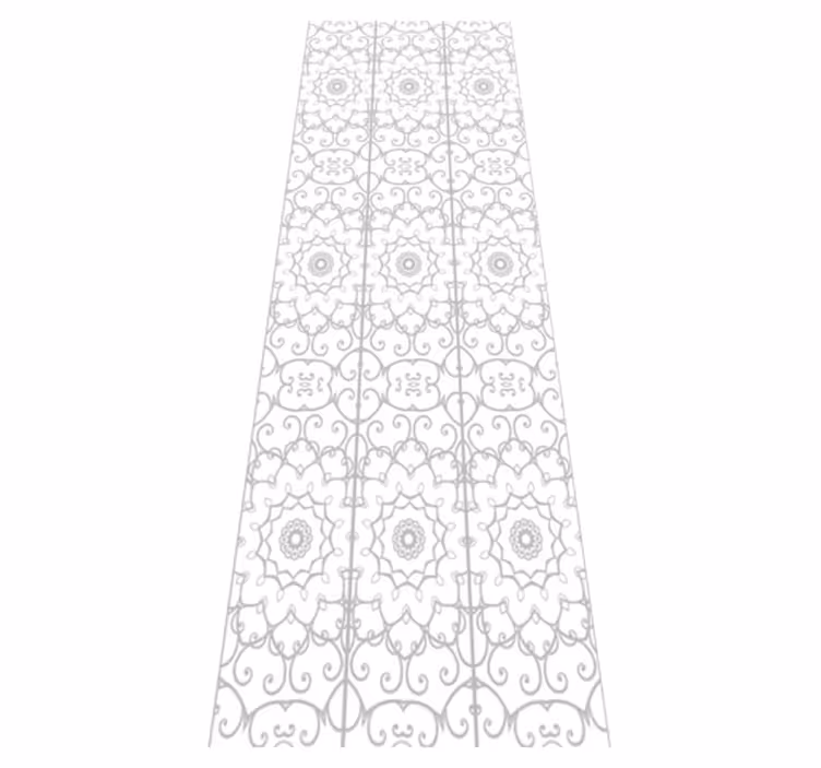Office carpet with floral design - TenStickers