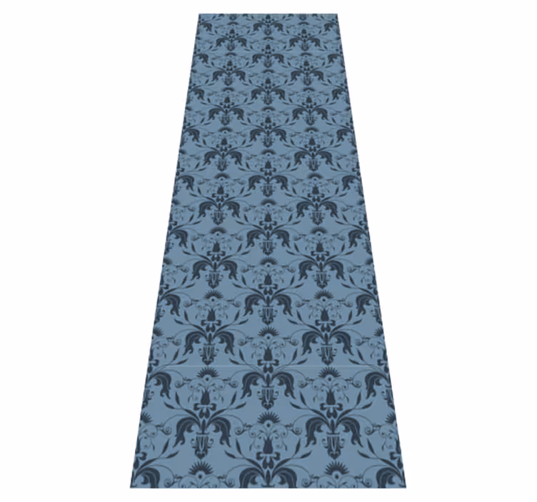 Office carpet with floral patterns - TenStickers