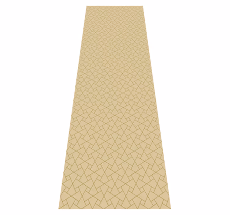 Graphic grey and beige office carpet - TenStickers