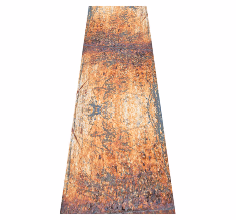 Bedroom carpet in brown and gray concrete pattern - TenStickers