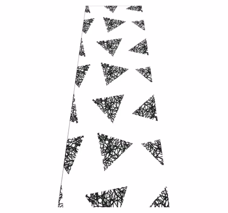 Bedroom carpet with unique distressed pieces pattern - TenStickers
