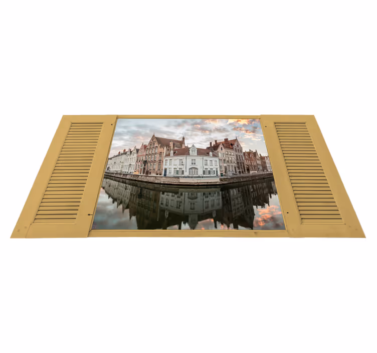 Bedroom carpet photo of bruges - TenStickers