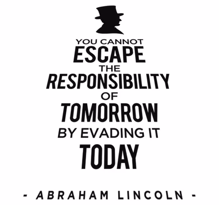 Bedroom carpet for your abraham lincoln responsibility - TenStickers