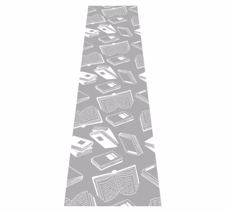 Nordic rug grey poem design - TenStickers