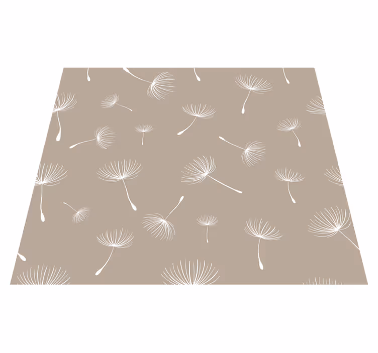 Nature rug dandelion quilt - TenStickers