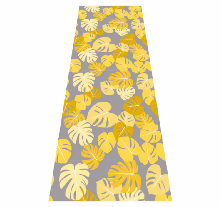 Nature rug in pantone monstera leaf green - TenStickers