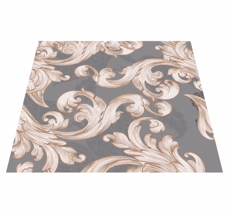 Vintage rug - beautiful grey wallpaper - TenStickers