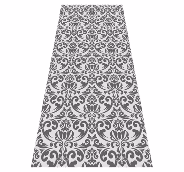 Vintage rug abstract damask pattern - TenStickers