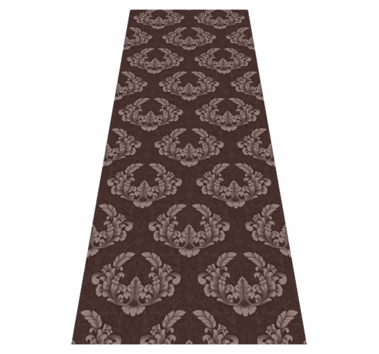 Vintage rug seamless damask pattern design - TenStickers
