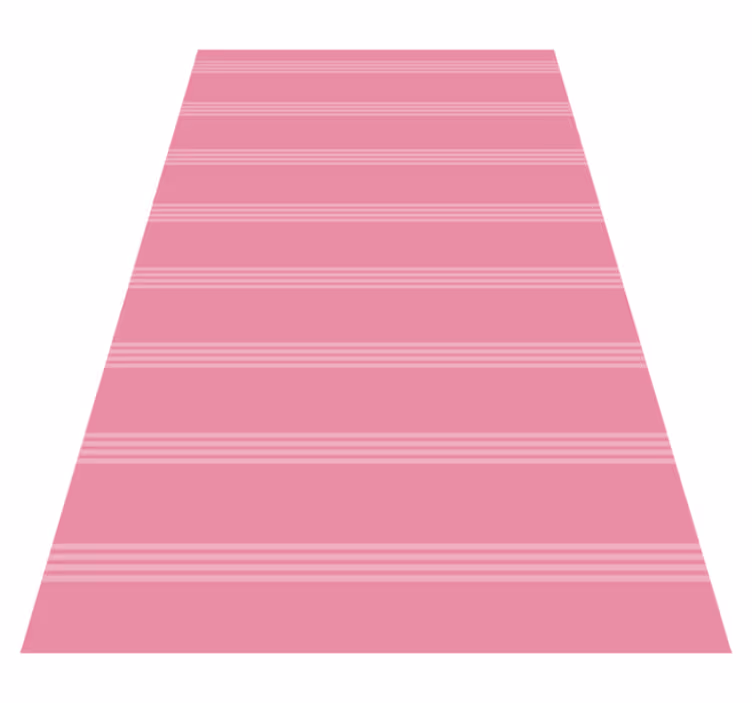 Modern rug in light striped dark pink design - TenStickers