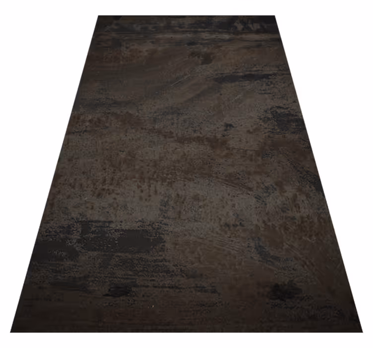Texture rug in industrial gray rusty iron - TenStickers