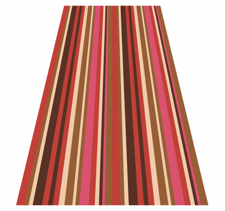 Texture rug with bohemian striped pattern - TenStickers