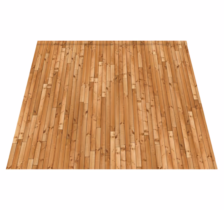 Texture rug vintage vertical pine planks - TenStickers