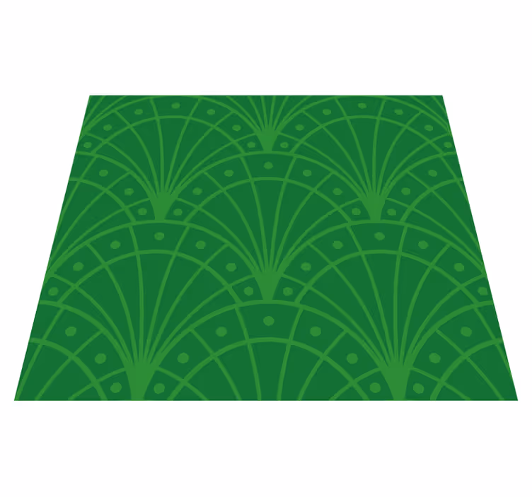 Vintage rug in art deco style - TenStickers