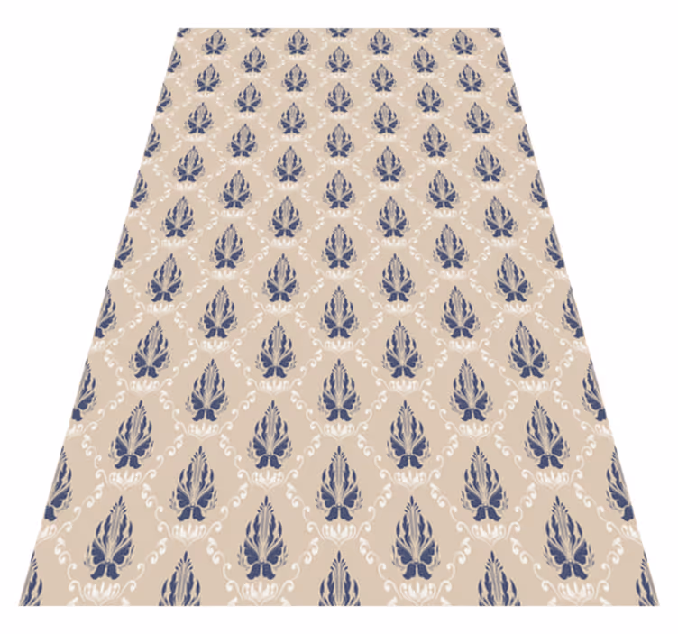 Vintage rug stencilled design for unique decor - TenStickers