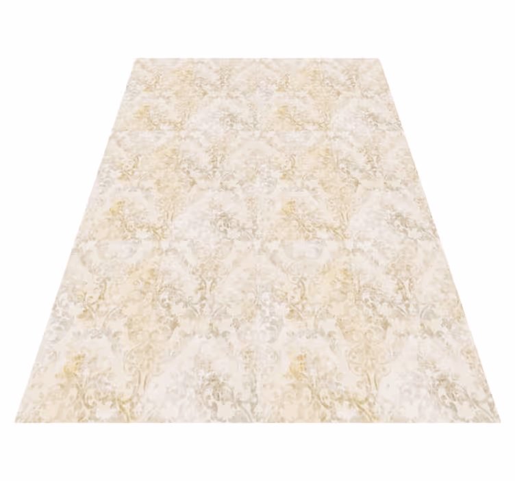 Vintage rug with damask vintage pattern - TenStickers