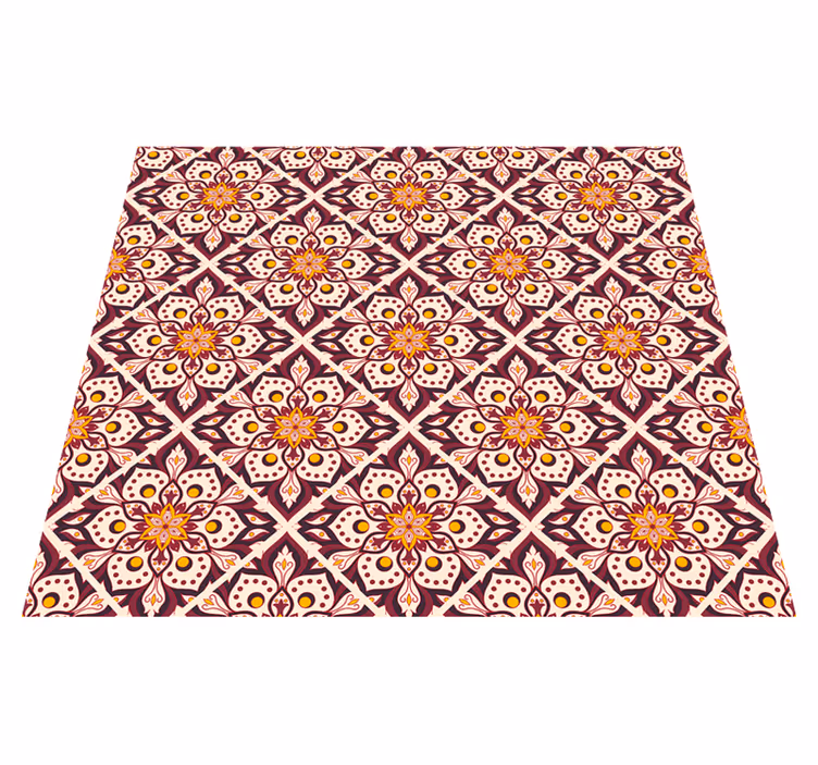 Vintage rug with classic castle design - TenStickers